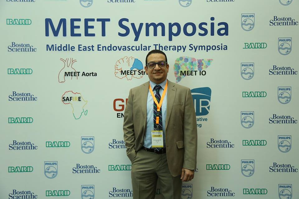 وائل سعد يدعو محافظة بورسعيد للمشاركة في مؤتمر الأشعة التداخلية