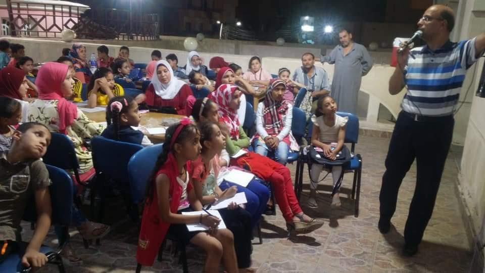 ورشة الخط العربي بقصرثقافة ديروط أسيوط