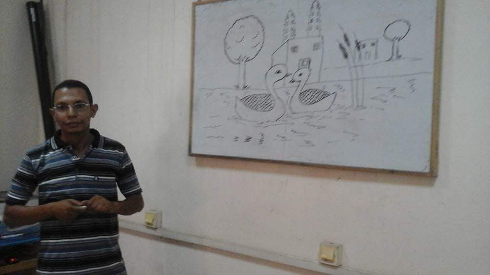 تعليم مبادئ الرسم بثقافة ابوقرقاص المنيا
