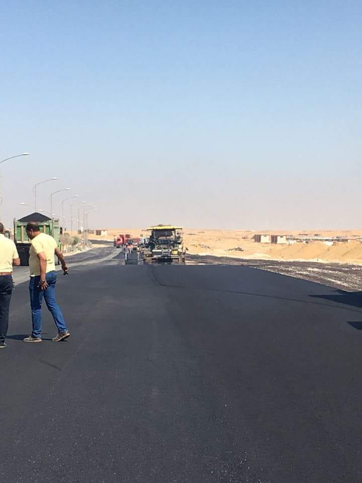 تنفيذ الاتجاه الأيمن لطريق ”محمد بن زايد” للربط بين وسط القاهرة والعاصمة الإدارية الجديدة