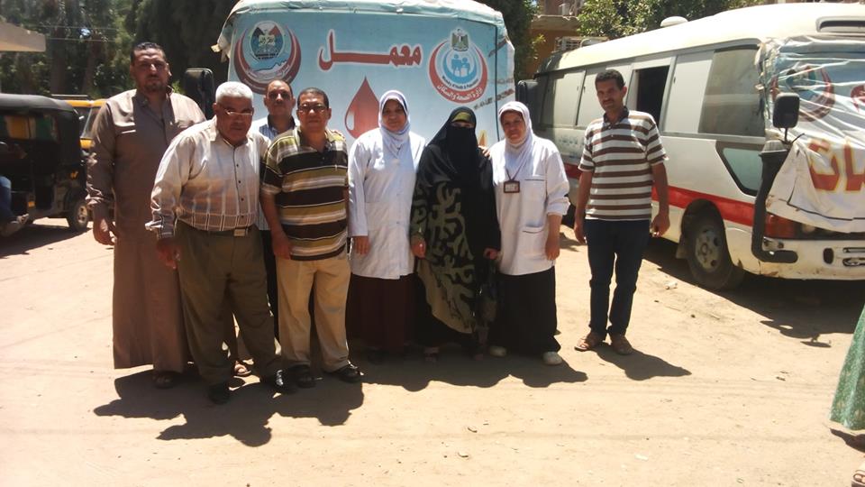 صحة ابشواى ”جولات مكوكية” لمتابعة سير العمل بالوحدات الصحية