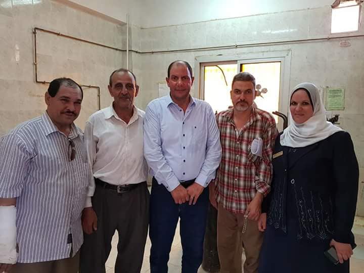 وكيل وزارة الصحة بالقليوبية يتفقد وحدة حضانات الأحراز