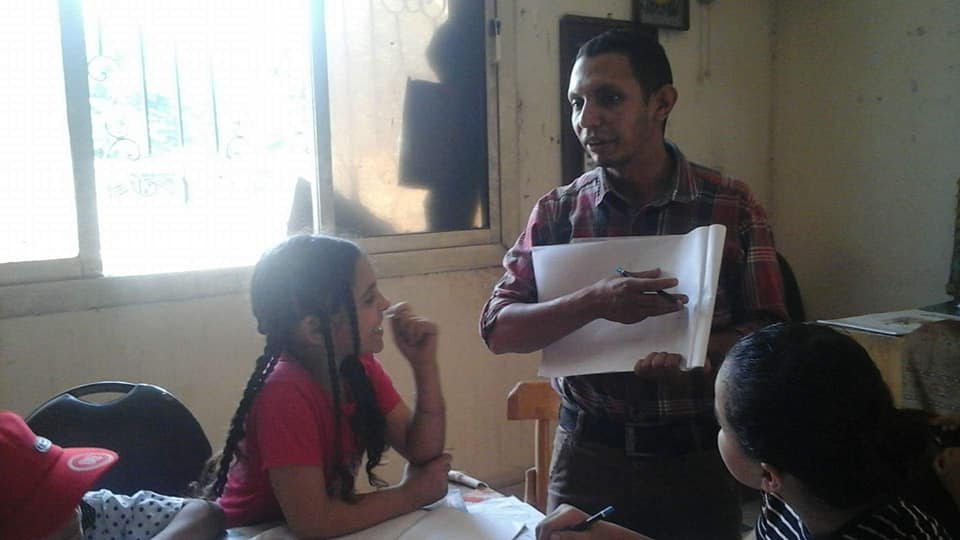 ورشة فنون تشكيلية بثقافة ابوقرقاص المنيا