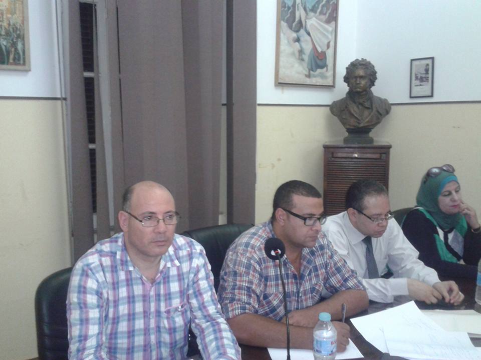 فعاليات المائدة المستديرة الأولي للجنة الحريات بنقابة اتحاد الكتاب