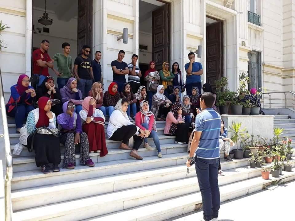 مبادرة ” إعرف مدينتك ” تدشن أولي دوراتها التدريبية بمتحف الفنون الجميلة بالإسكندرية
