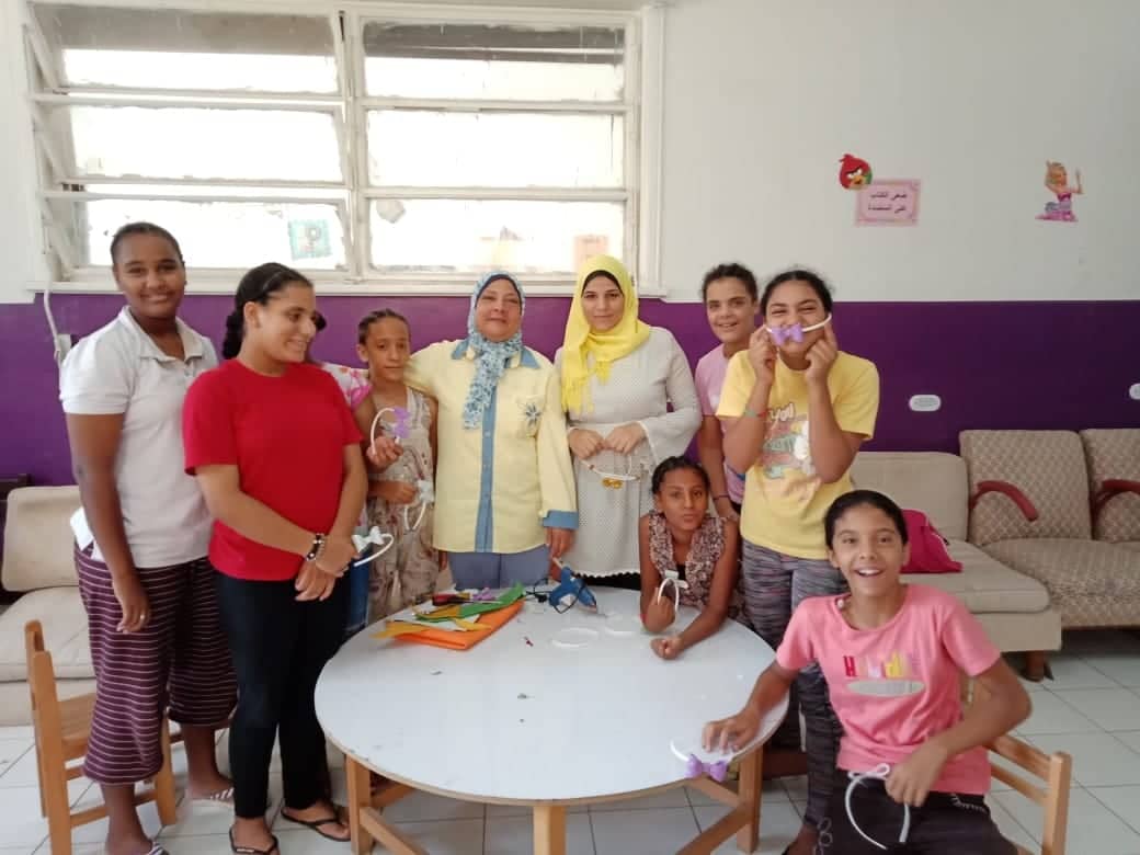 قصر  طفل جاردن سيتى يقيم يوم ترفيهى لأطفال دار مبرة مصر القديمة لرعاية الفتيات