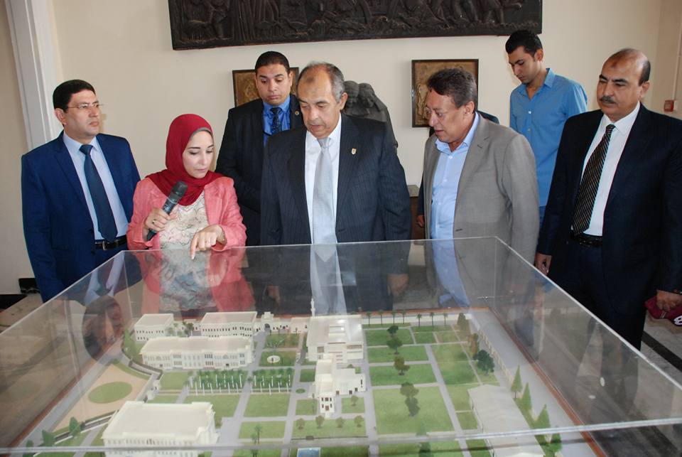 أبوستيت” يتفقد أعمال التطوير بالمتحف الزراعي المصري