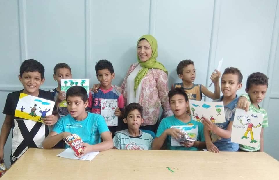 قصر طفل جاردن سيتى يقيم يوم ترفيهى لأطفال دار الهنا للأيتام