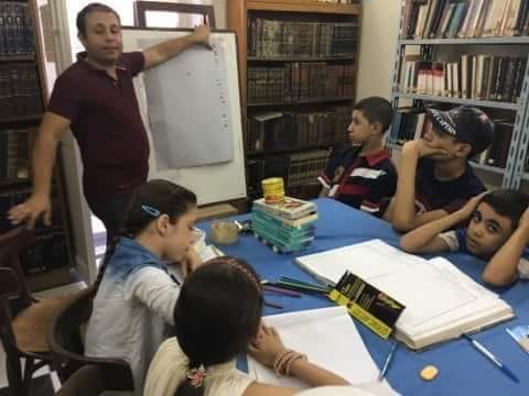 استمرار ورش الفن التشكيلى بثقافة جرجا سوهاج