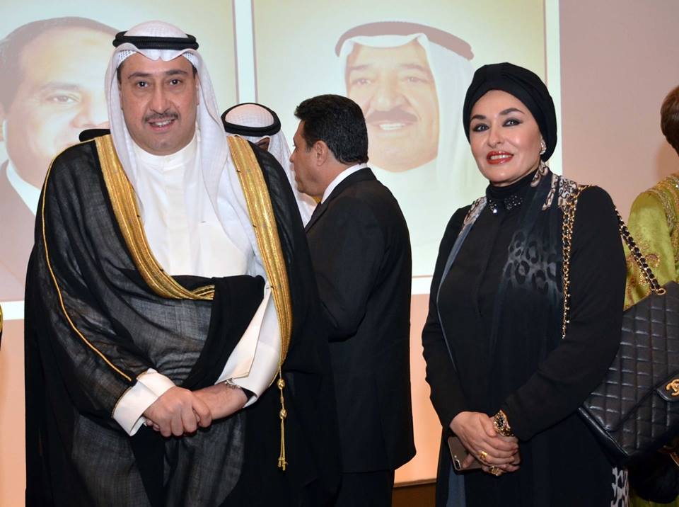 بالصور .. الشيخة نوال الصباح تشهد حفل السفارة المصرية بالكويت بذكرى ثورة يوليو