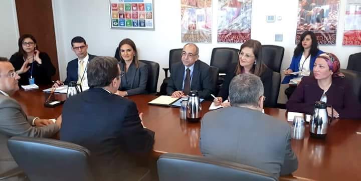 بيان مشترك بين وزيرتى البيئة والإستثمار