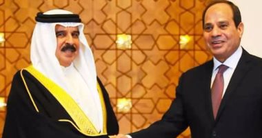 الرئيس السيسى يتلقي برقية تهاني بذكرى ثورة 23 يوليو من عاهل البحرين