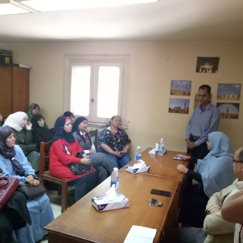 مناقشة ترشيد استهلاك المياه بإعلام حلوان