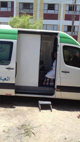 قافلة طبية وحملة نظافة بقرية دمشير بالمنيا