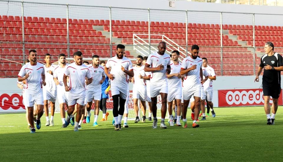 فلسطين تستعد لاستقبال المنتخب العراقي