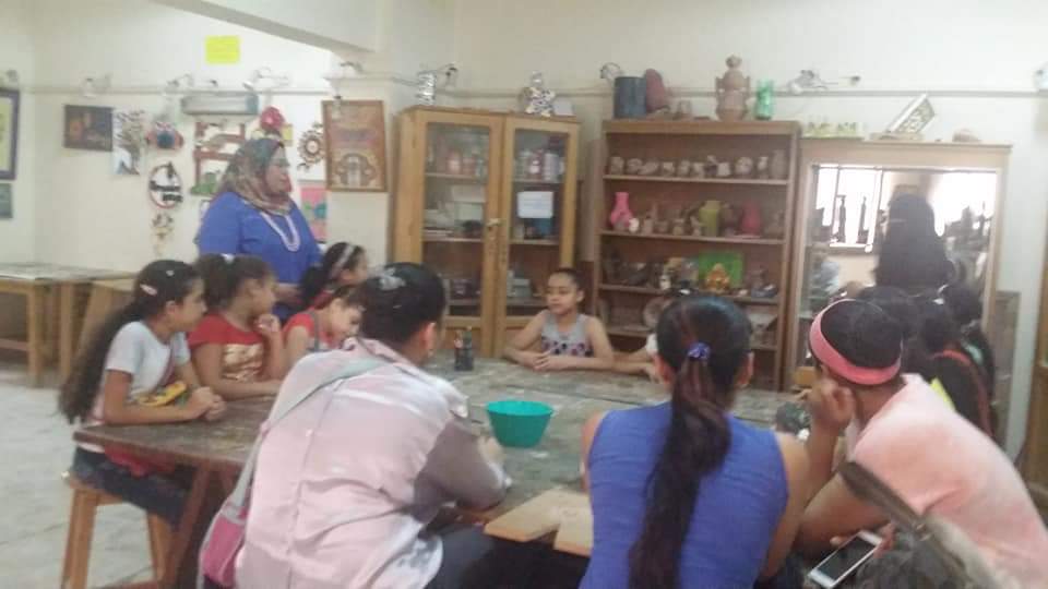 براعم جمعية الشبان المسيحية ” الواى ” فى ضيافة ثقافة المنيا