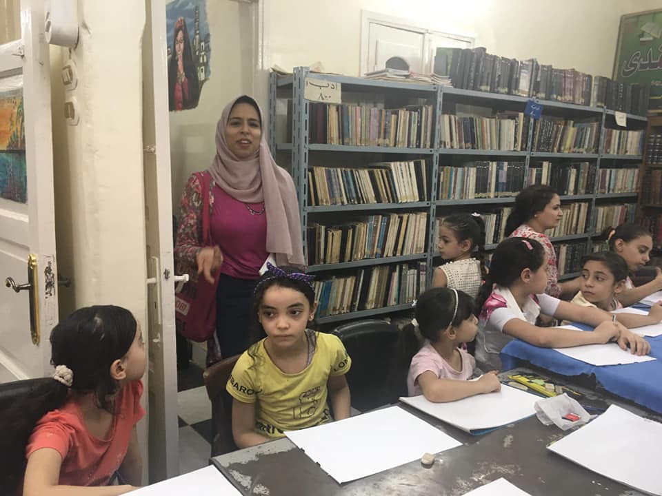 استمرار فعاليات الورش الفنية ببيت جرجا ثقافة سوهاج