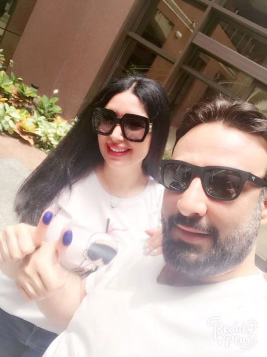 دبي تشهد عقد قرآن عبير صبرى على المحامى أيمن البياع