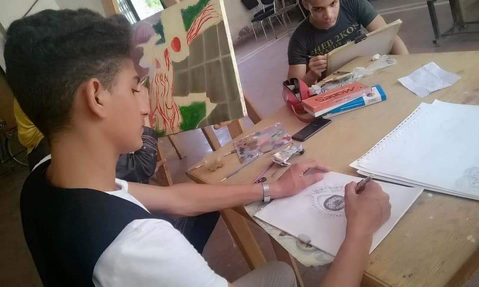 بورتريهات رصاص بقصر طهطا ثقافة سوهاج