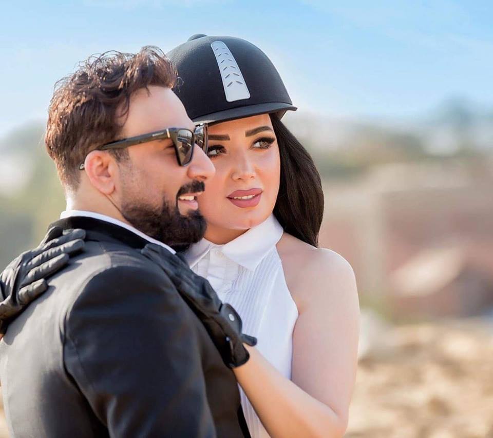 عبير صبرى تعلن احتفالها بعقد قرانها مع الاهل والاصدقاء عقب العودة من دبي