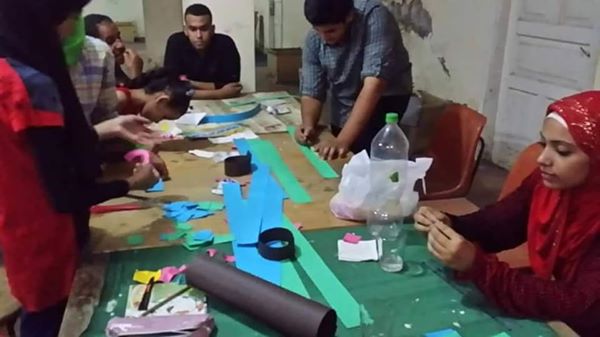 ورشة فنون تشكيلية” فن الأوريجامي” بقصر طهطا ثقافة سوهاج