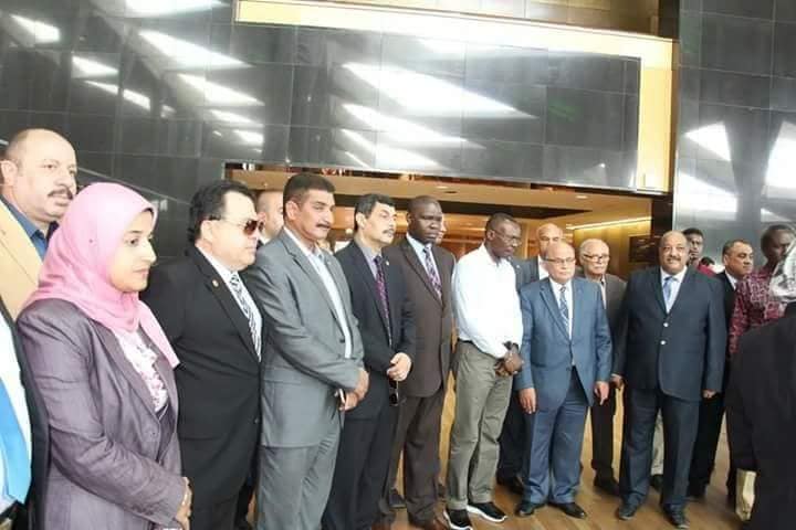 زيارة نقيب مهندسي أوغندا وسفيرها لمكتبة الأسكندرية