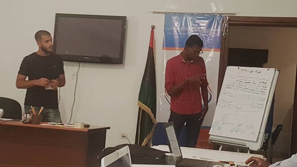 ليبيا تشهد الإبداع الشبابي في تطبيق منهجية الريادة المجتمعية