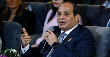 الرئيس السيسي يؤكد أن الاقتصاد المصرى خاض تجربة صعبة
