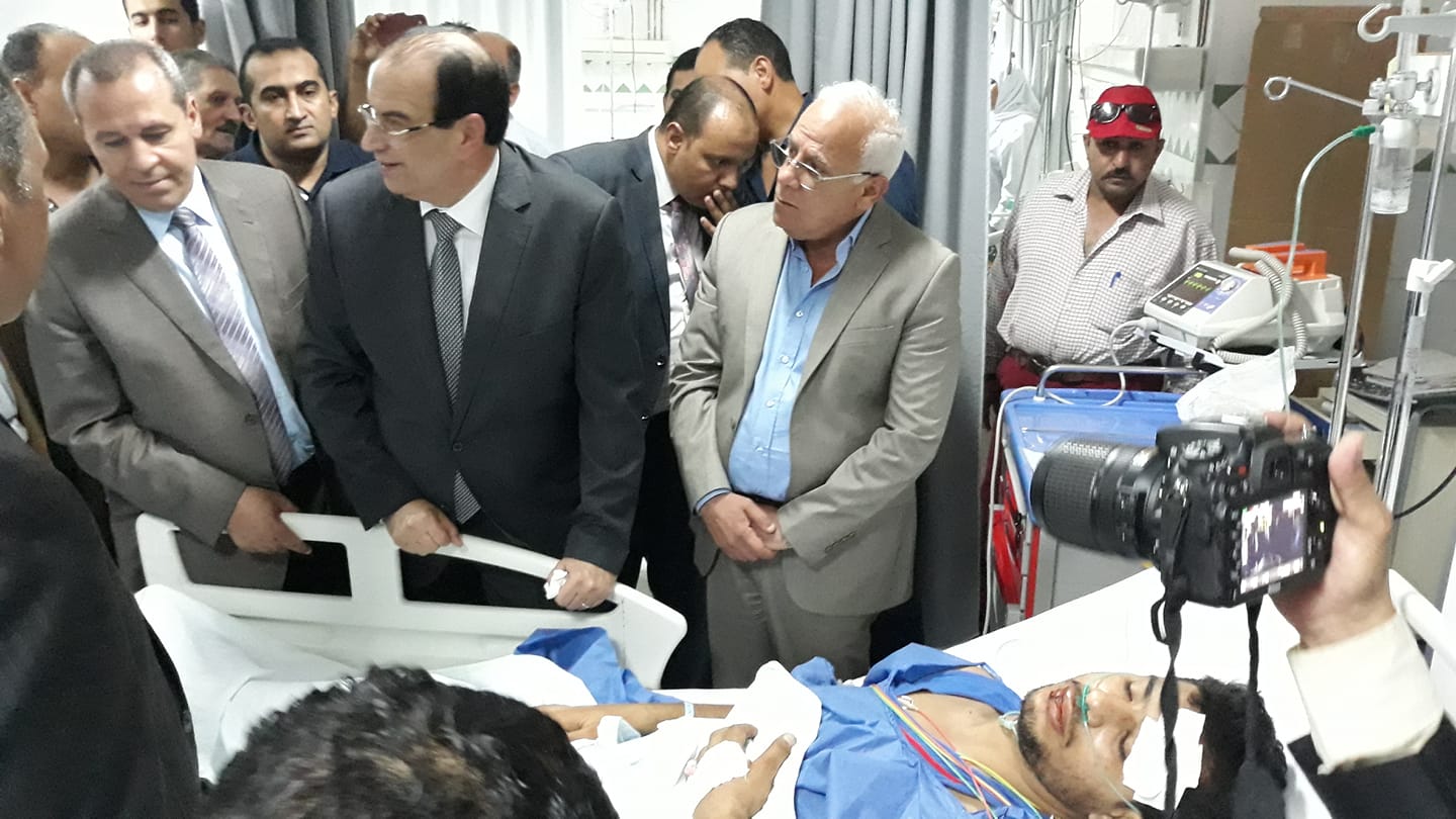 محافظة بورسعيد تنعي ضحايا حادث اتوبيس عمال الاستثمار