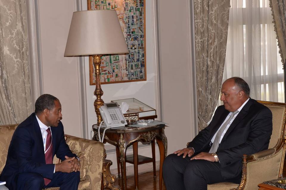 وزير الخارجية يستقبل الممثل المقيم ومدير مكتب برنامج الغذاء العالمي في مصر