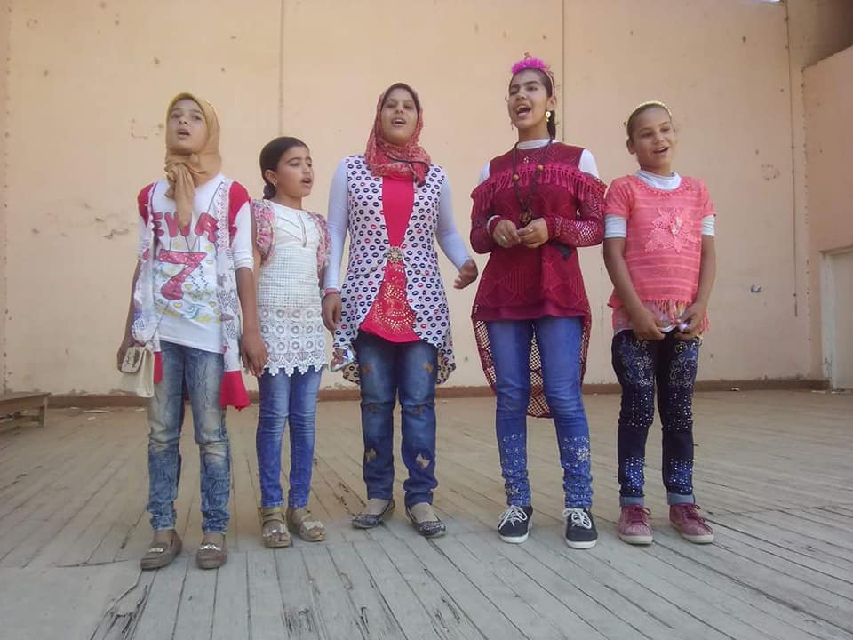 براعم مدرستى السلام والشوابنه فى ضيافة ثقافة الغنايم اسيوط