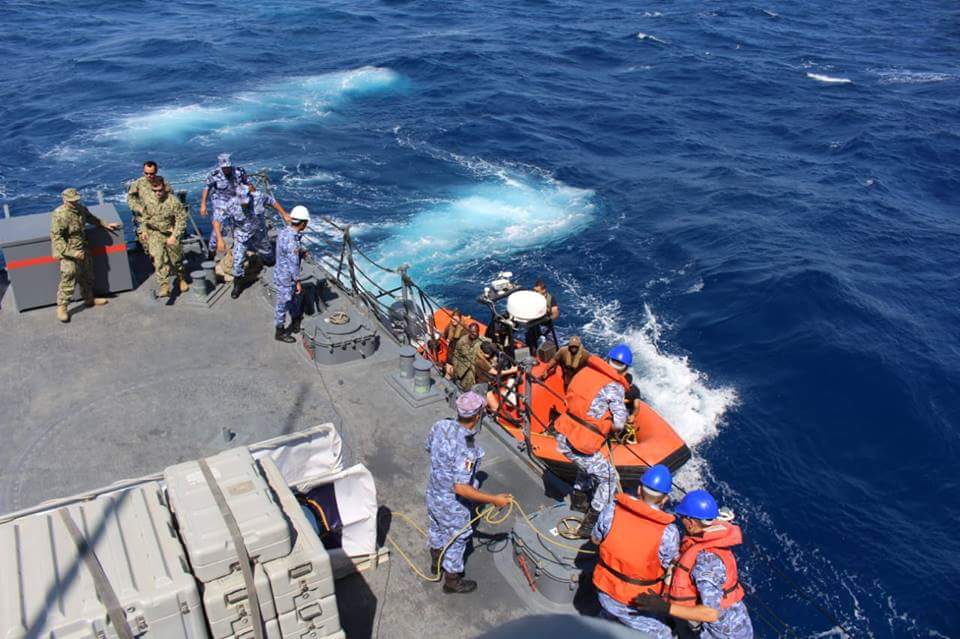 أنشطة مكثفة للتدريب البحرى المصرى الأمريكى المشترك  إستجابة النسر -2018