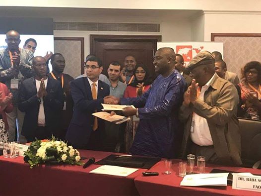 «IBDL» توقع اتفاقية تعاون مع حاضنات الأعمال الزراعية الأفريقية