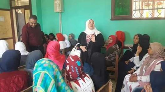 زيارة ميدانية لمتابعة الانشطة الصيفية بمدارس الإدارة التعليمية بطاميةالغربيه