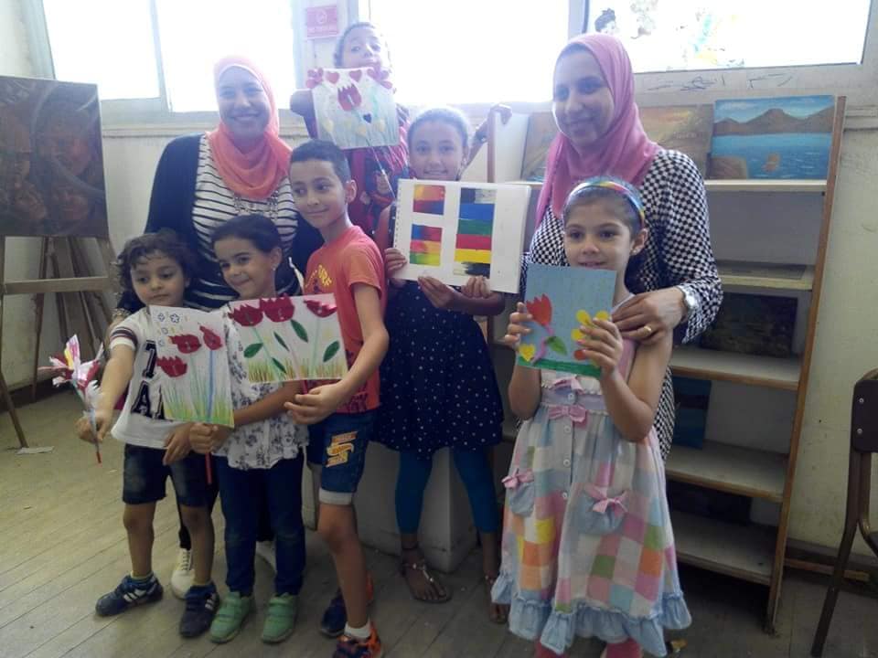 افتتاح معرض الفن التشكيلي بثقافة العاشر من رمضان