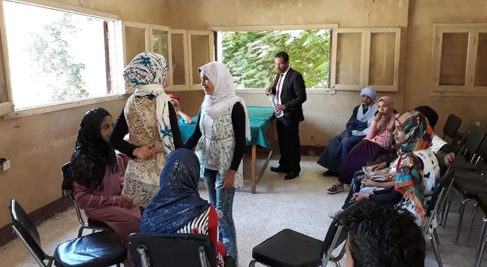 بروفات للعرض المسرحى ابو العروسة ببيت شطورة ثقافة سوهاج