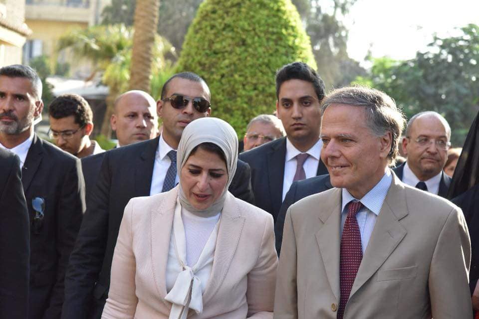 وزيرة الصحة تعلن بناء مستشفى في بورسعيد بدعم إيطالي