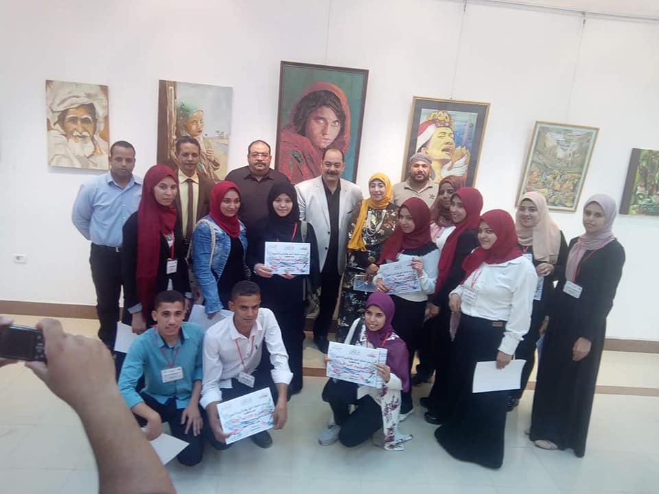 إفتتاح معرض ” لمسة فن ” بثقافة أسيوط