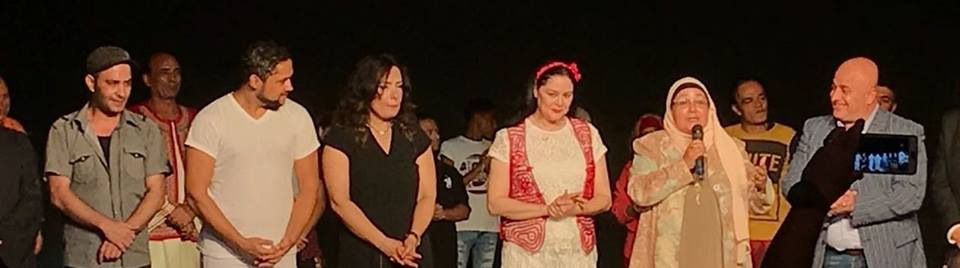 سحر لطفي تنير عرض ”بحر الهوى” على مسرح جمصة