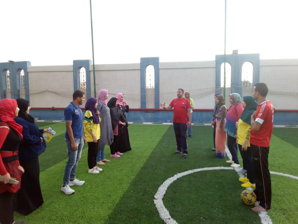 معسكر التوعية الصحية بقضايا السكان بمركز التعليم المدني بمحافظة دمياط
