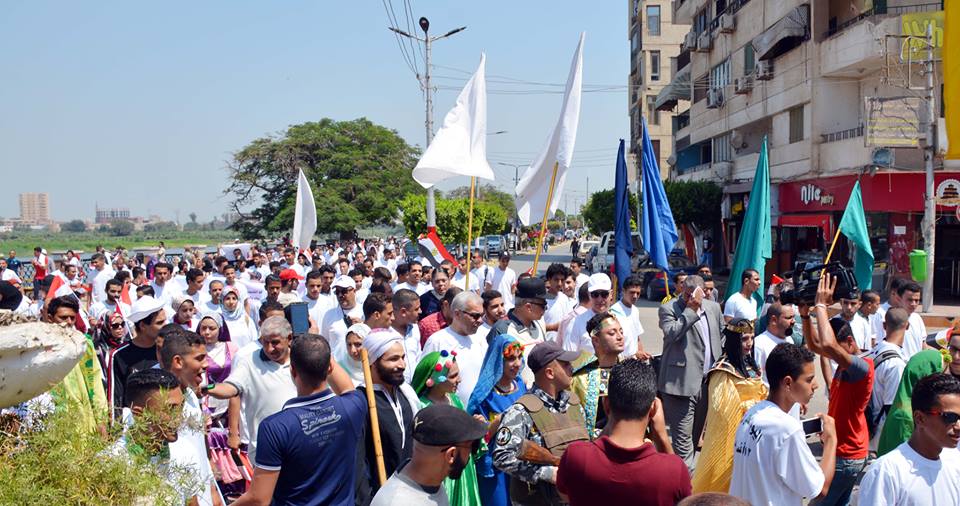 محافظ القليوبية يشارك الشباب في الاحتفال باليوم العالمى للشباب