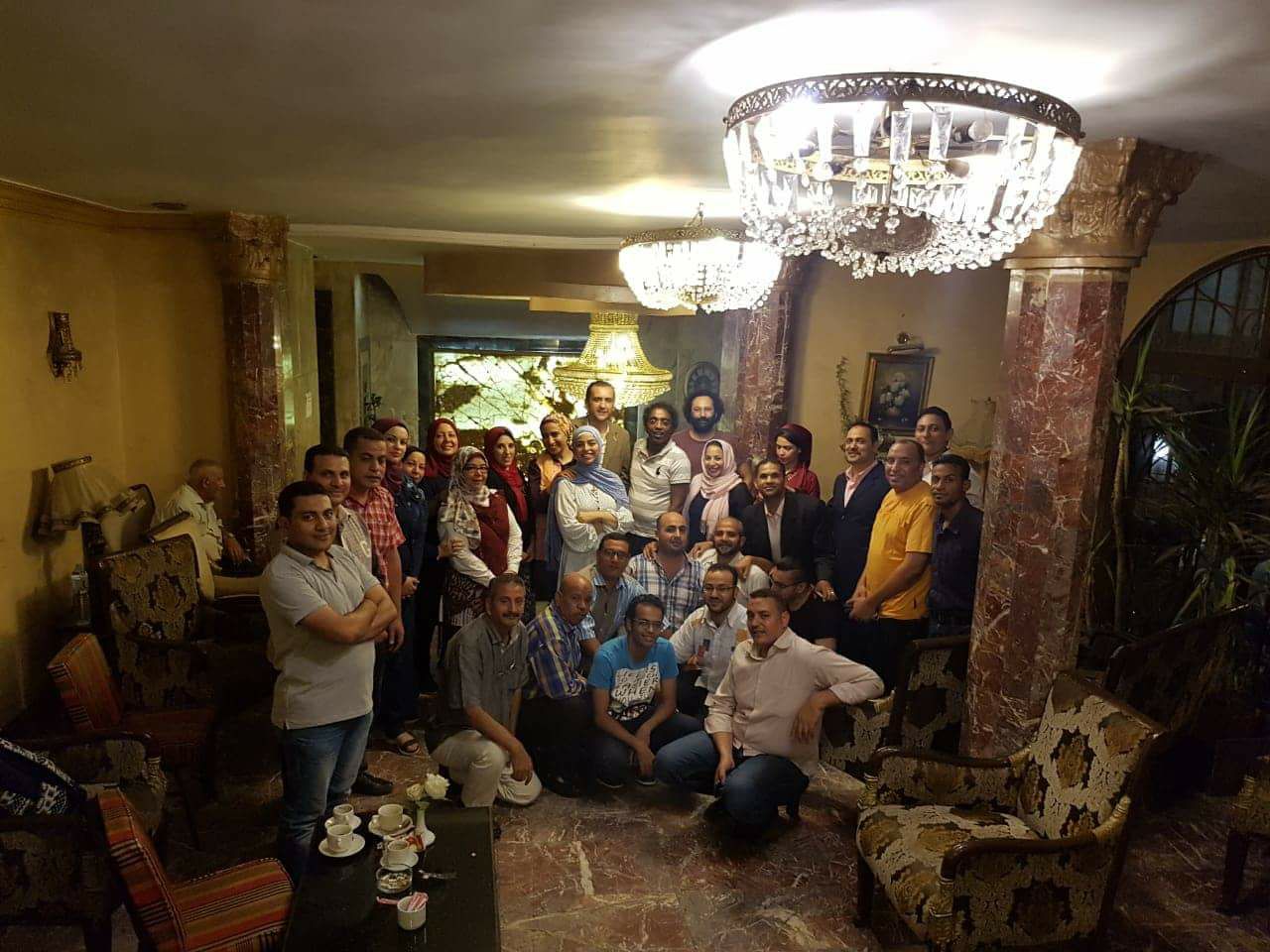 عواض يتفقد مقر إقامة ورشة عمل فريق التنمية المستدامة