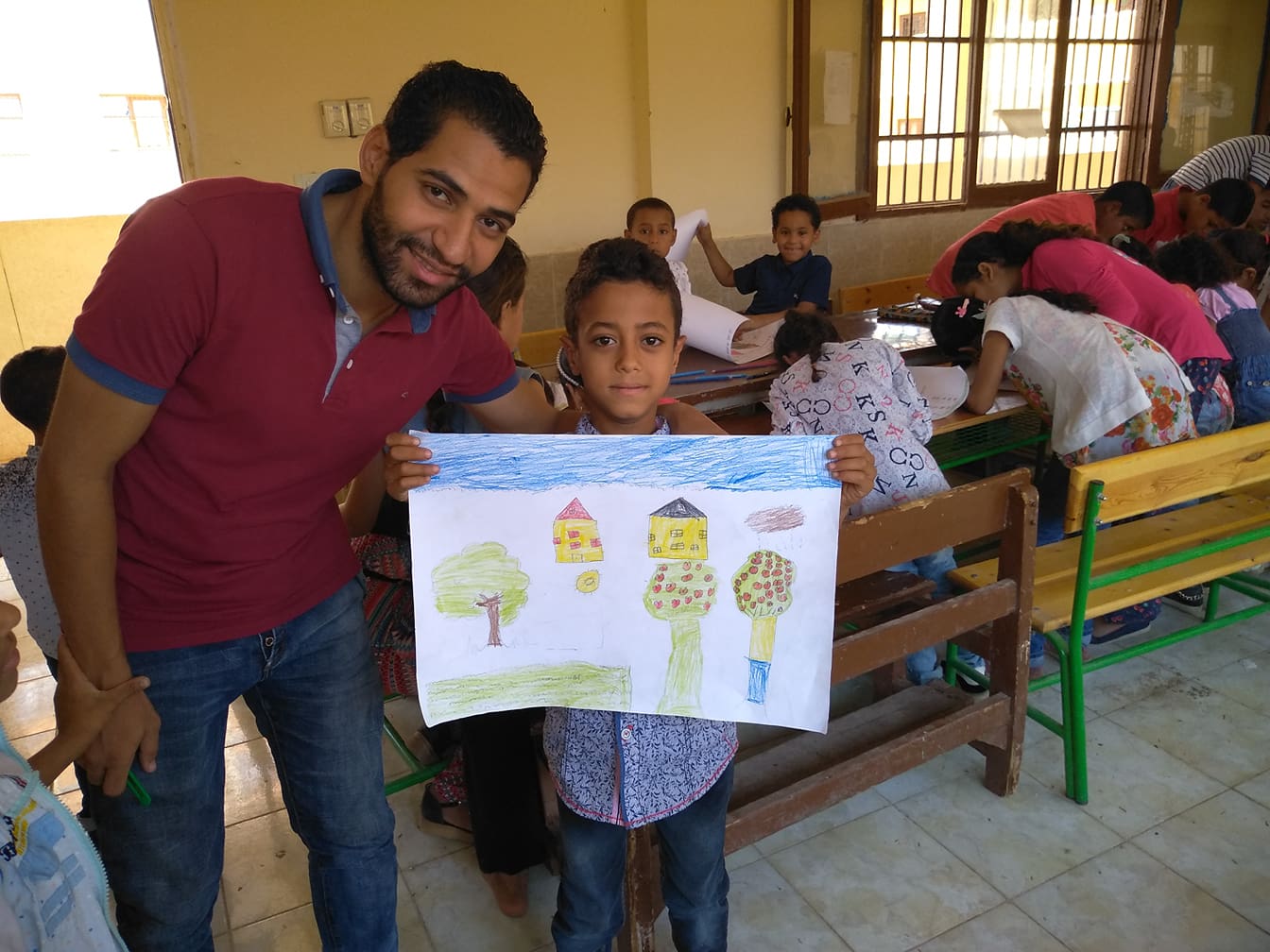 استمرر الأسبوع الثقافي بمدرسة الإشراف الغربية الاعدادية