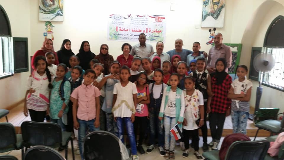 القومى للمرأة فرع محافظة الاقصر فى احتفالية مبادرة وطننا أمانة