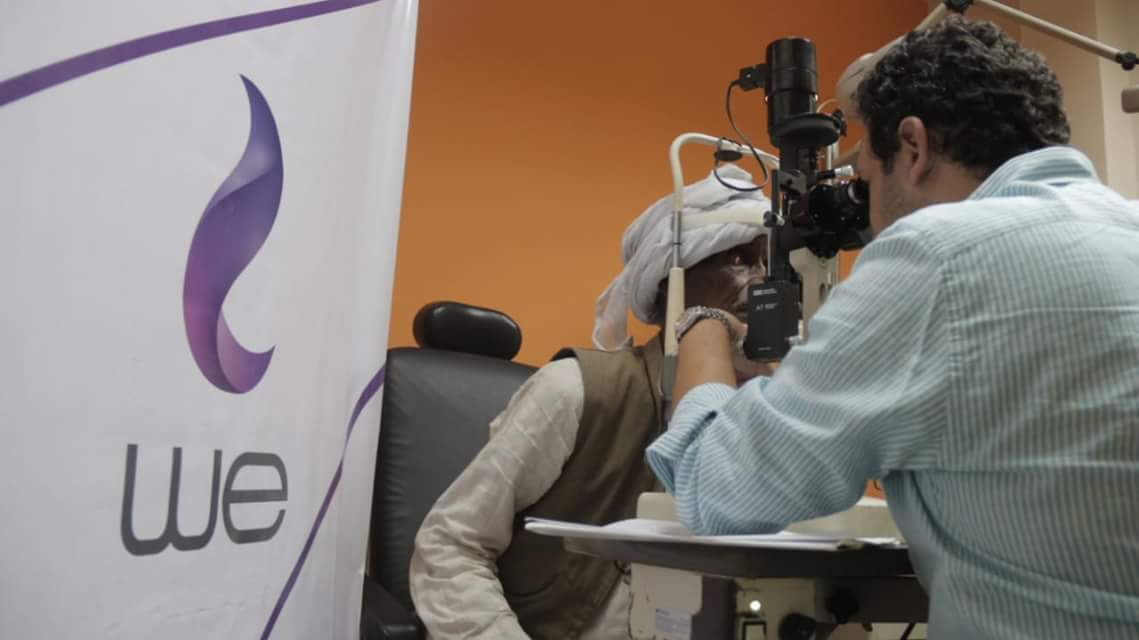 ”WE” و”صناع الخير” يطلقان المرحلة الثالثة لمبادرة ”عنيك في عنينا”