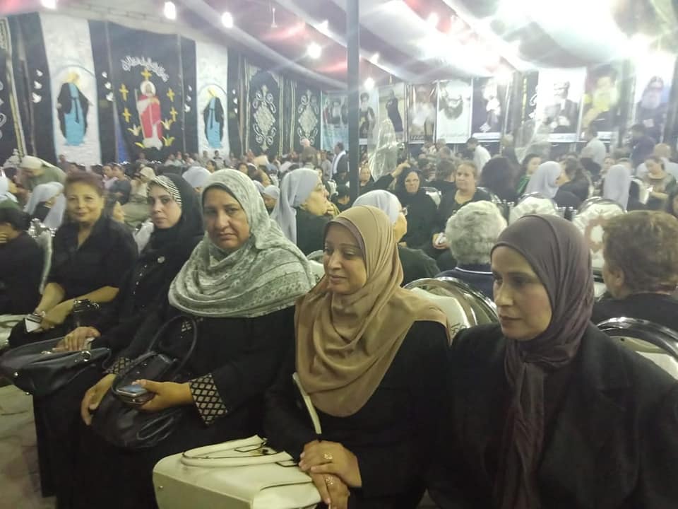 القومى للمرأة فرع المنيا يقدم واجب العزاء فى نيافة الأنبا ارسانيوس