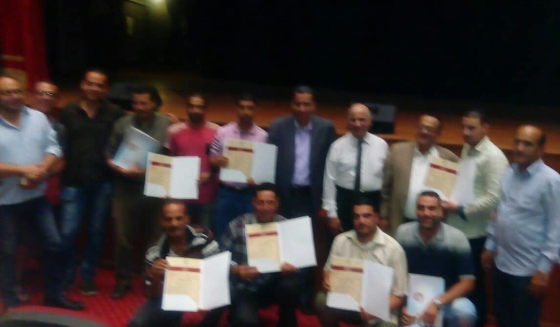 رئيس المركزية للتدريب يختتم فني خشبة المسرح بطنطا