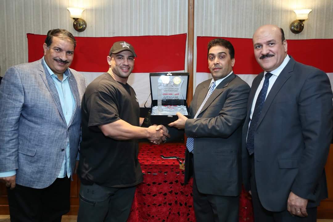 رابطة أبناء الدقهلية و منتسبيها العاملين بالكويت تحتفل بالبطل محمد شعبان