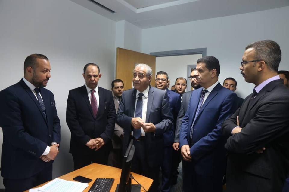 وزير التموين يتفقد مقر جهاز حماية المستهلك
