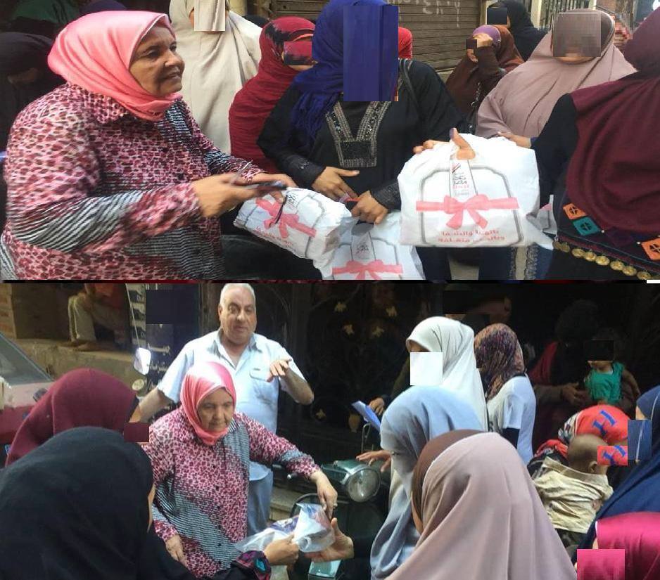 فرع المجلس القومي للمرأة بالفيوم يوزع 1000 كيلو لحوم علي المحتاجين برعاية صندوق تحيا مصر والارومان